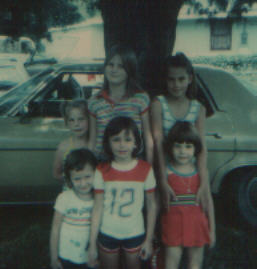 The girls at Grandpa's